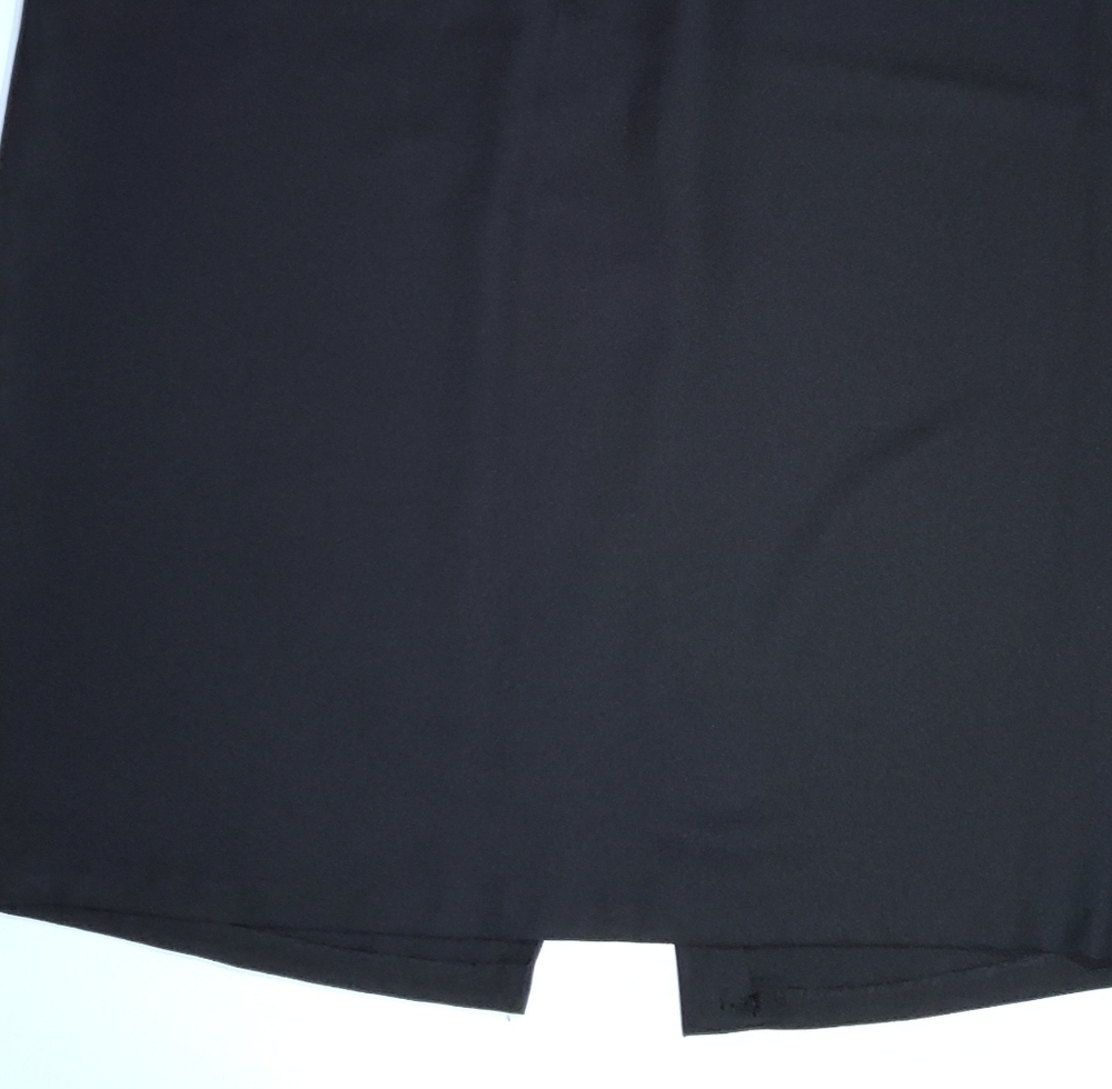 Vintage Black Maxi Pencil Skirt  18/20 - Picture 3 of 6